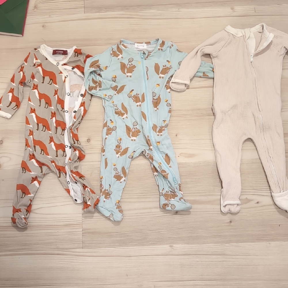 Bundle Of One Piece Sleepers - Milkbarn, Angel Dear, Guomi